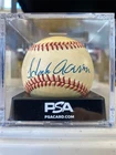 Hank Aaron Signed Baseball PSA