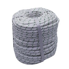 Double Braid Polyester Rope 3/8" 200 4800lbs Breaking Strength Strong Pulling