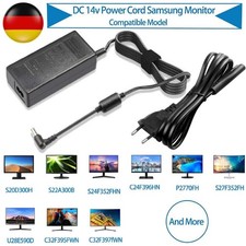 14V 3A Netzteil für Samsung Monitor SyncMaster Screen TFT LED LCD TV Display