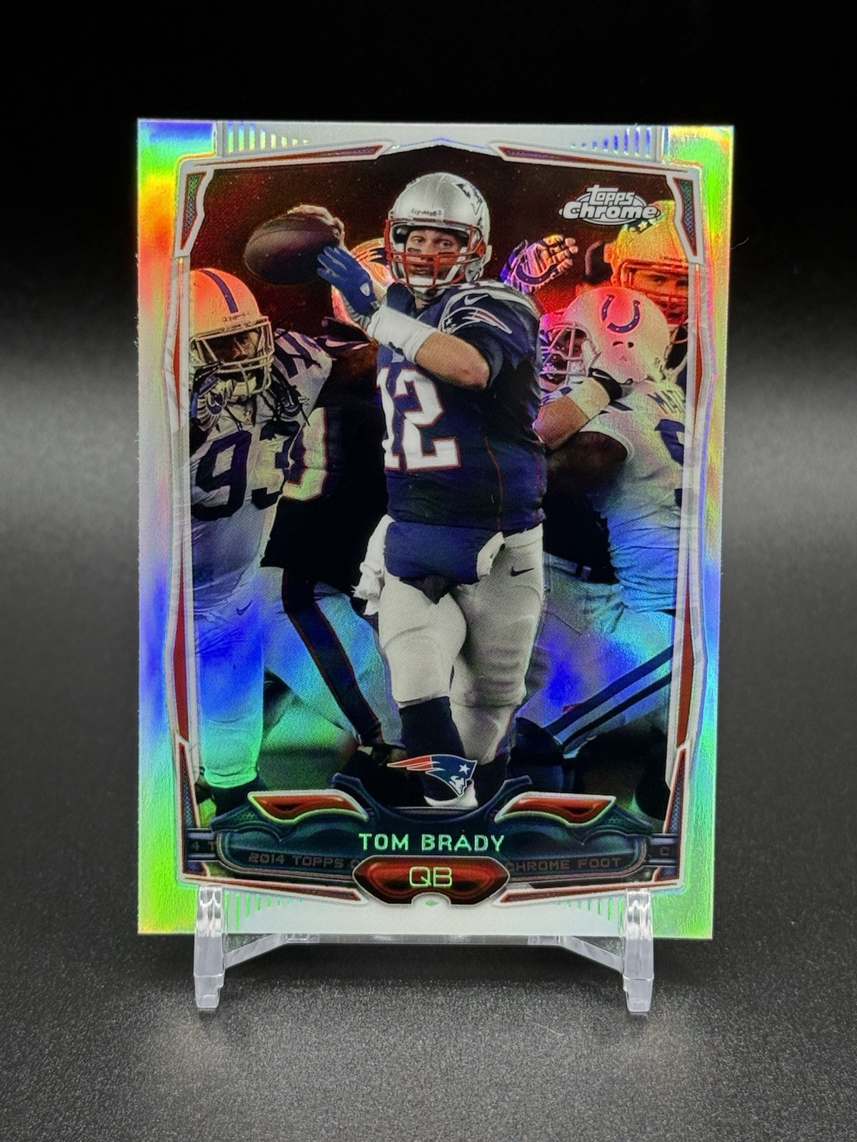 2014 Topps Chrome - Tom Brady #62 Refractor