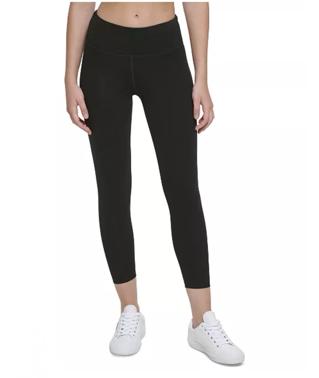 Calvin Klein Performance High Waist 7/8 Tight Legging Logo Black XS NEW!