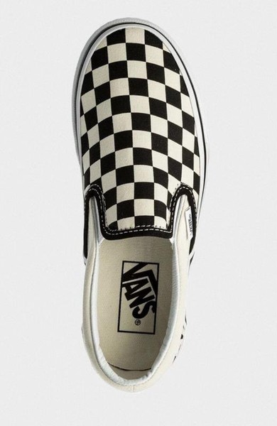 Women Vans Loafers Black Textile 36