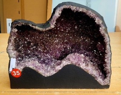 STUNNING Amethyst Geode Cave Cathedral Church 7.2KG IMPORTED BRAZIL 