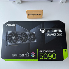 ASUS TUF Geforce RTX 5090 TUF Gaming No Core VRAM With box HongKong Stock