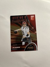 2022 Panini Donruss Elite Full Throttle Red /99 Joe Burrow #FT16 B4