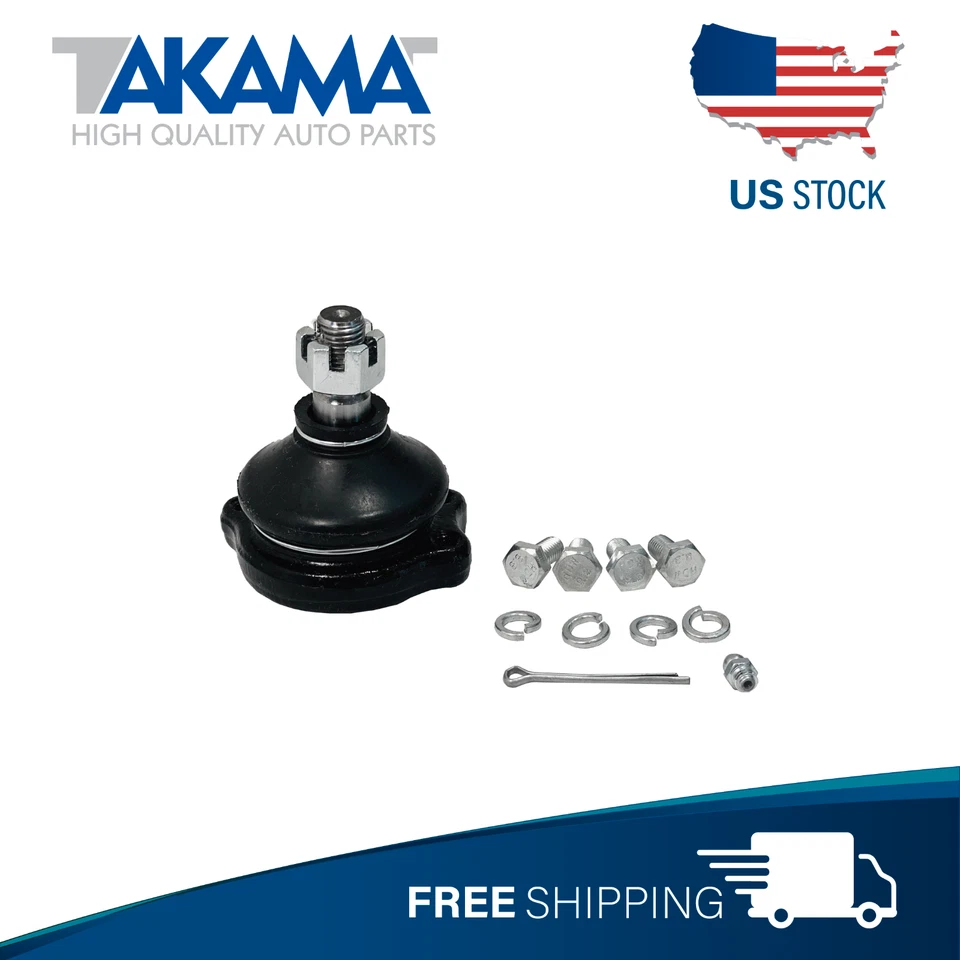 8 pcs Ball joints +Inner Outer tie rod ends for 86-97 Nissan D21 Pickup RWD - Image 4 of 4