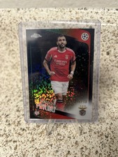 Topps 2025-26 Chrome UEFA Vangelis Pavlidis #34 SL Benfica Serial #/10
