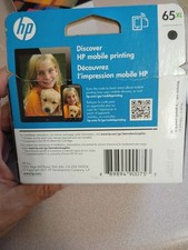 Genuine HP 65XL Black Ink Cartridge N9K04AN High Yield Factory Sealed