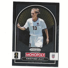 Panini Monopoly Prizm Insert FIFA World Cup Kristine Lilly #87 United States 