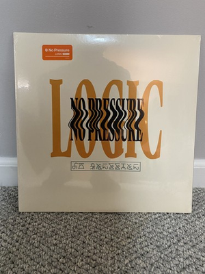 #ad Logic No Pressure Alternate Cover Art New Sealed Vinyl No Damage $24.99