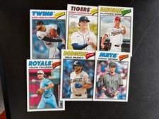 (6) 2026 Topps Heritage SHORTPRINT SSP Baseball Card LOT F3