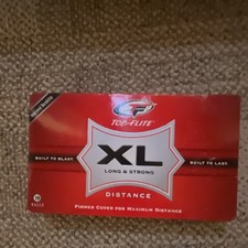 Top Flite XL Distance Golf Balls Maximum Distance White Distance 15 Pack