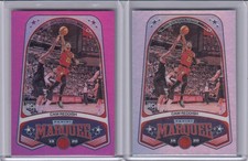 2 * CAM REDDISH * 2019-20 MARQUEE PINK BASE FOIL RC 
