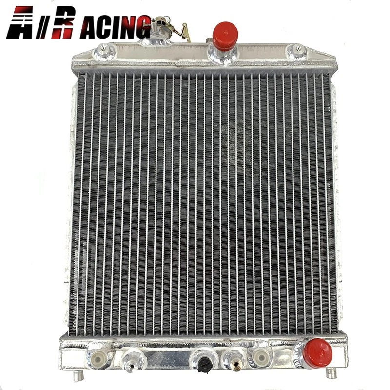 Radiador de transmisión automática de aluminio compatible con Honda Civic 92-95 + ventilador de 12" + soporte Foto 3 de 4