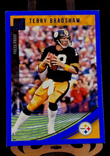 2018 Panini Donruss Press Proof Blue Terry Bradshaw #241 HOF
