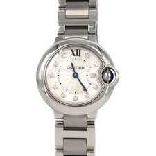 Authentic Cartier Ballon Bleu Small Watch, 11 Pieces, WE902073, Stainless St...