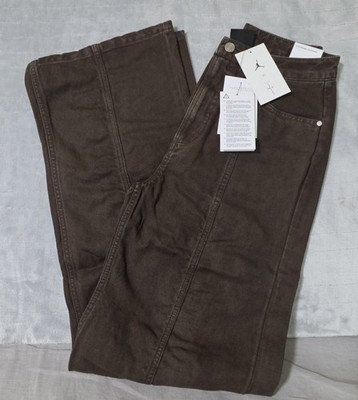 Nike Jordan x Travis Scott Women's Canvas Pants Cactus Jack Size 4 FD9121