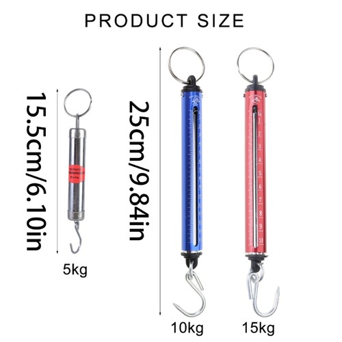 Spring Balance Dynamometer With Easy Read Dials For Accurate Weight Measurement - Picture 8 of 11
