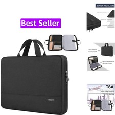 Laptop Case 16 inch, 15-15.6 Inch TSA Laptop Bag Sleeve with Handle
