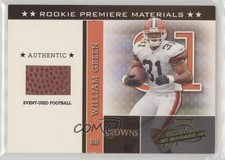 2002 Playoff Absolute Memorabilia Rookie Premiere Materials William Green 1o3