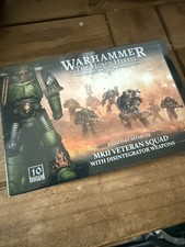 Horus Heresy: Legiones Astartes MkII Veteran Squad with disintegrator weapons 