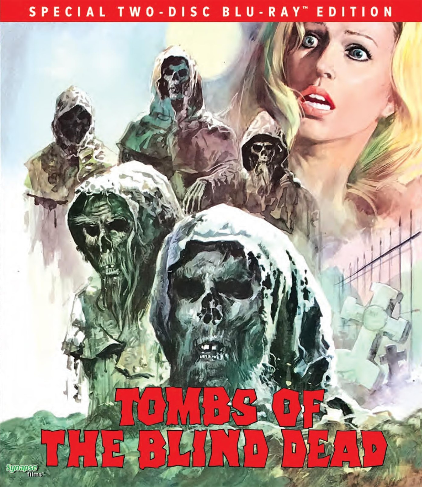Tombs Of The Blind Dead (Blu-ray) Lone Fleming Cesar Burner Maria Elena Arpon