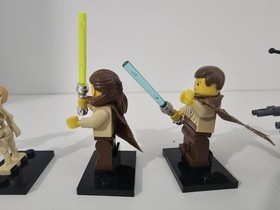 Vintage LEGO Star Wars Jedi Defense I 7203 Jedi Defense II 7204 100% COMPLETE