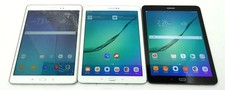 Lot of 3 Samsung Galaxy Tab S2 SM-T813 SM-T817V SM-T550 Tablets