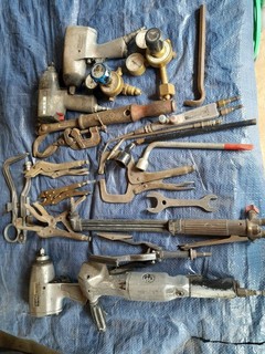 Assorted Hand Tools Job Lot Old