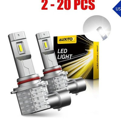 2-20PCS H10 9145 9140 6000k Fog Light LED Bulb Kit Super Bright White Kit AUXITO