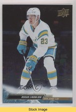 2022-23 Upper Deck Extended Series Silver Foil Oskar Lindblom #614 READ 0q2