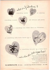 1954 B. Altman & Co Valentine s Day Gifts Vin...