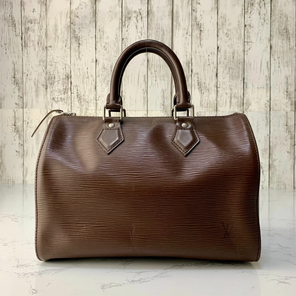 Bolso de Mano LOUIS VUITTON Speedy 25 Epi Marrón Mini Boston M5903D Auténtico【Estado:S】 Foto 2 de 4