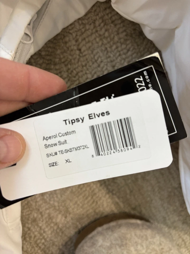 Traje de nieve personalizado Aperol Foto 4 de 4