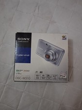 Sony Cyber-Shot 12.1MP Digital Point-And-Shoot Camera Black DSC-W310