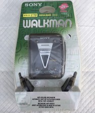 Vintage Sony Walkman Portable Stereo Cassette Player - Black WM-EX170/BC2