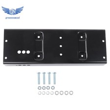 Universal Winch Mounting Plate 10 4.5 Raised Bolt Pattern 15000 Lbs