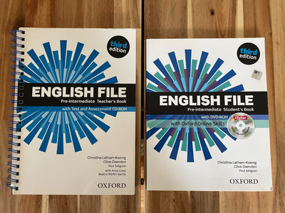 Oxford English File Pre-Intermediate Teacher's & Student's Book Third Edition