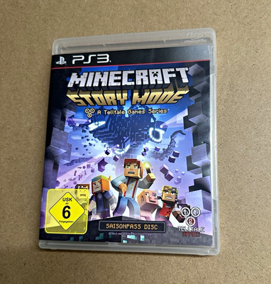 Telltale Games Minecraft: Story Mode PS3 PAL USK 6 Adventure 2015 Season Pass