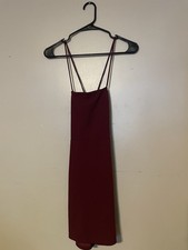 Windsor Women's Red Burgundy Dress Size Extra Small