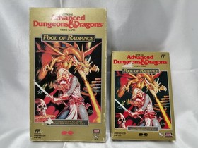 Pony Canyon AD&D Pool of Radiance Famicom game