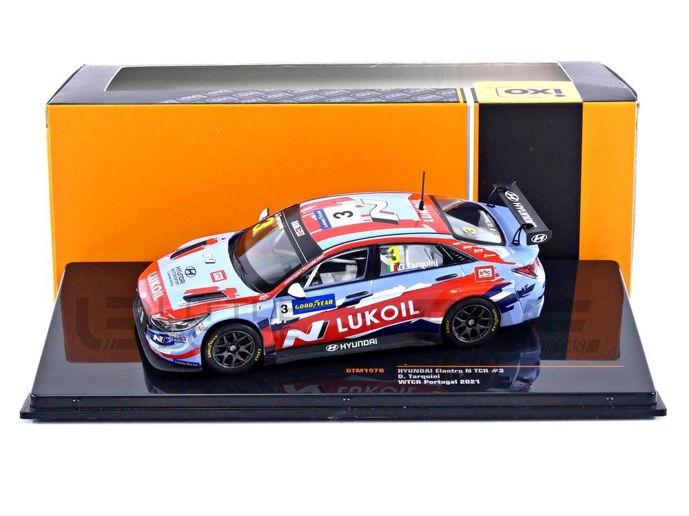 Hyundai Elantra N TCR #3 WTCR Portugal 2022, Ixo 1/43, Neuve