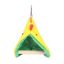 Bird Hanging Hammock: Winter Warm Parrot Nest House Bed - Plush Snuggle Pet