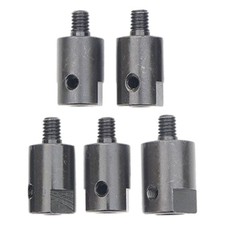 Coupling Sleeve Adapter Sleeve 6mm Shaft 8mm Shaft Black Color 3.175mm Shaft