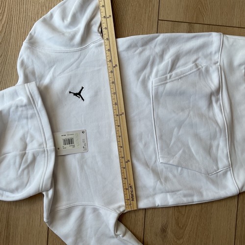 Jordan Kid's Pullover Hoodie Sweatshirt Jumpman Logo White Size M (10/12) NWT - Picture 5 of 7
