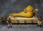 Star Wars ROTJ Jabba The Hutt Playset Gamorrean Klaatu Weequay Lot Kenner 1983