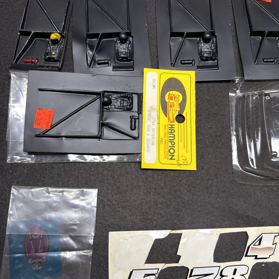 Lote de decalques de carroceria pré-pintada em escala 1/24 transparente NOVO interior Parma PSE liso 7 - Imagem 3 de 4