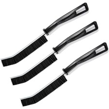 Crevice Cleaning Brush Set of 3 Toilet Brush with Non Slip Grip All Surface Safe