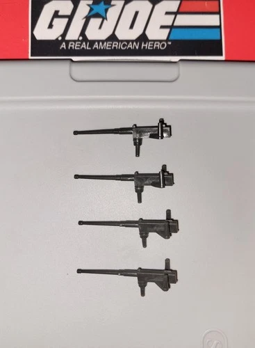 GI Joe Cobra Moray Hydrofoil 1985 Rear Guns Parts Set Original 80's Hasbro