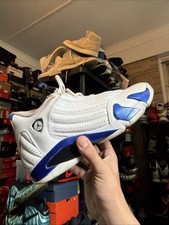Talla 10 - Jordan 14 Retro Hyper Royal 2020 Super Limpio 🚨 Cebada Usado 🚨